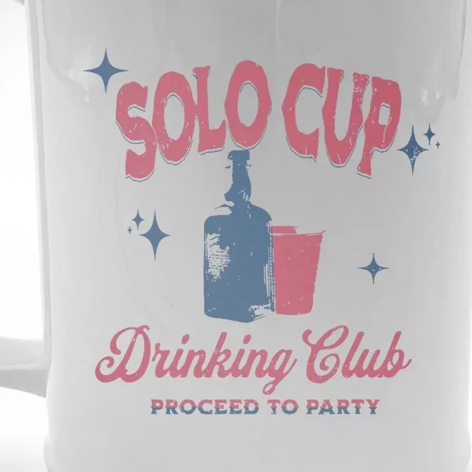 Toby Team Toby Solo Club Drinking Club Front & Back Beer Stein