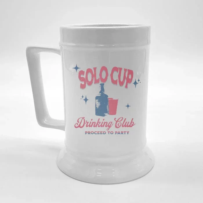 Toby Team Toby Solo Club Drinking Club Front & Back Beer Stein