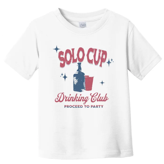 Toby Team Toby Solo Club Drinking Club Toddler T-Shirt