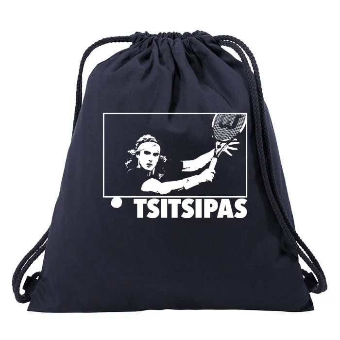 Tsitsipas Tennis Drawstring Bag