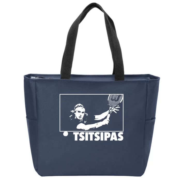 Tsitsipas Tennis Zip Tote Bag