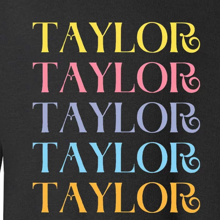 Team T.aylor Toddler Sweatshirt