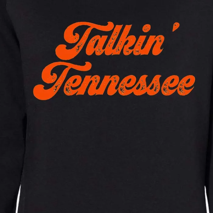 Talkin Tennessee Talking Tennessee Tn Orange Outfits Womens California Wash Sweatshirt