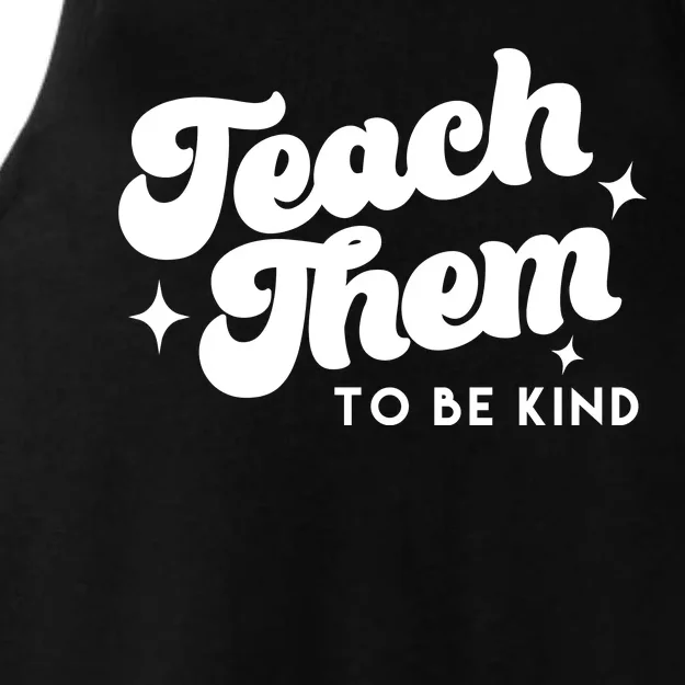 Team Them To Be Kind Ladies Tri-Blend Wicking Tank