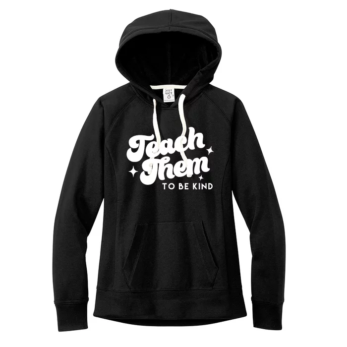 Team Them To Be Kind Women's Fleece Hoodie