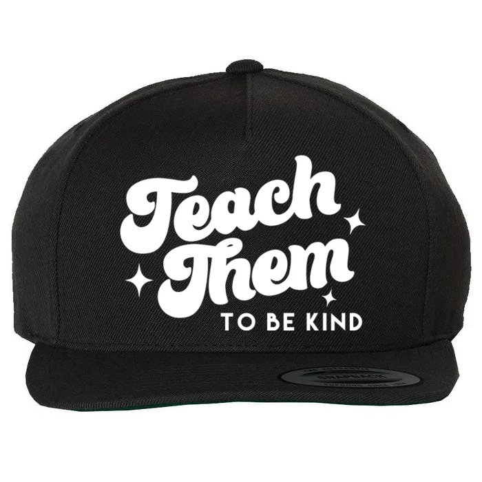 Team Them To Be Kind Wool Snapback Cap