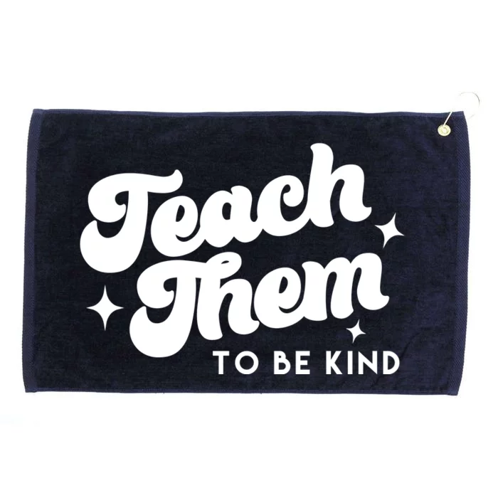 Team Them To Be Kind Grommeted Golf Towel