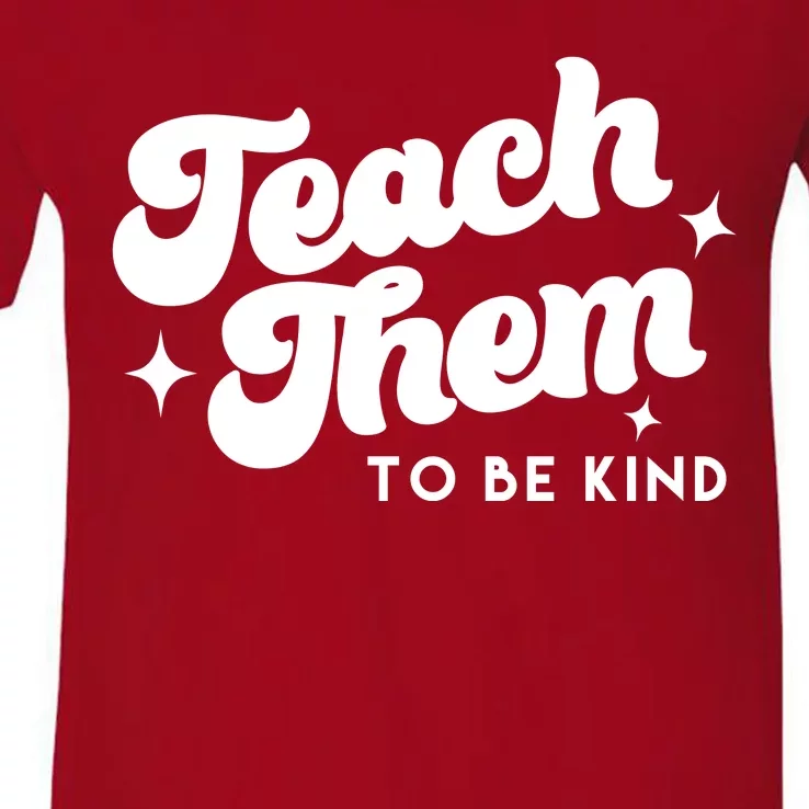 Team Them To Be Kind V-Neck T-Shirt