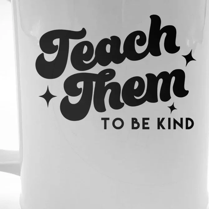 Team Them To Be Kind Front & Back Beer Stein