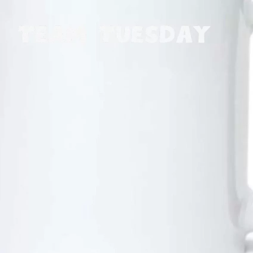 Team Tuesday Black Color Changing Mug