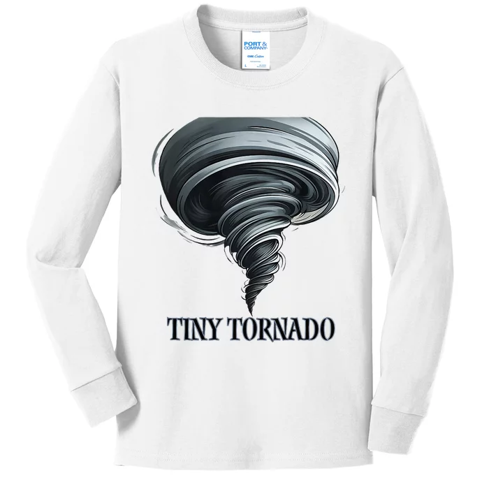 Tiny Tornado Kids Long Sleeve Shirt