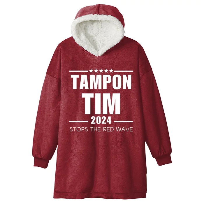 Tampon Tim Hooded Wearable Blanket