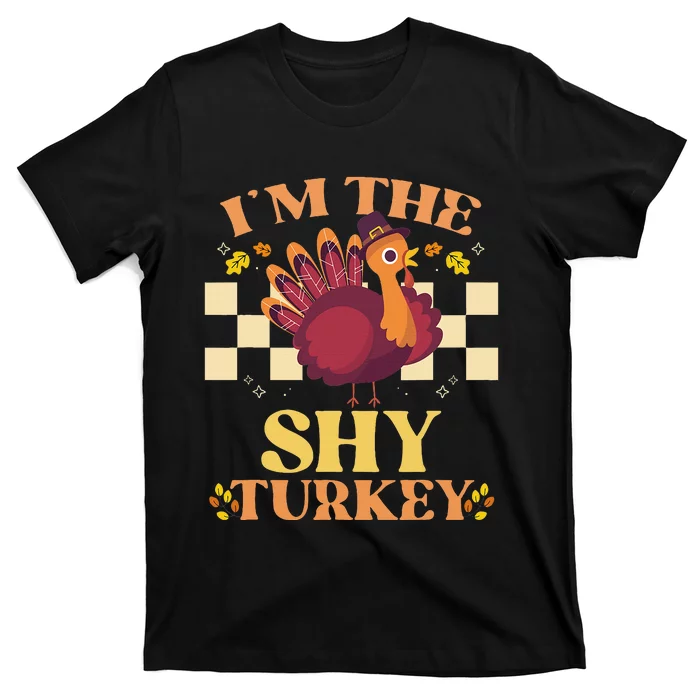 Turkey Trot Thanksgiving Outfit for Family Couples T-Shirt