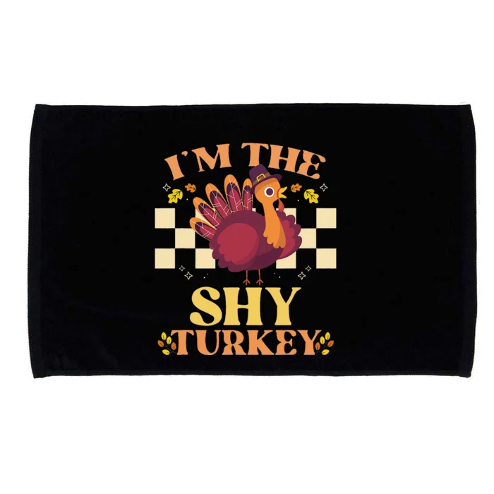 Turkey Trot Thanksgiving Outfit for Family Couples Microfiber Hand Towel