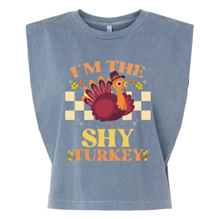 Turkey Trot Thanksgiving Outfit for Family Couples Garment-Dyed Women's Muscle Tee