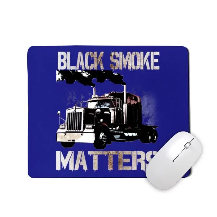 Trucker Tractor Trailer 18 Wheeler Design Gift Mousepad