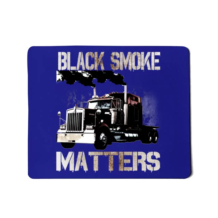 Trucker Tractor Trailer 18 Wheeler Design Gift Mousepad