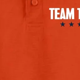 TEAM TRUMP Dry Zone Grid Performance Polo