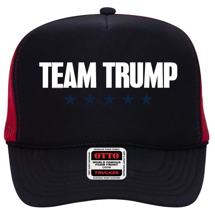 TEAM TRUMP High Crown Mesh Trucker Hat