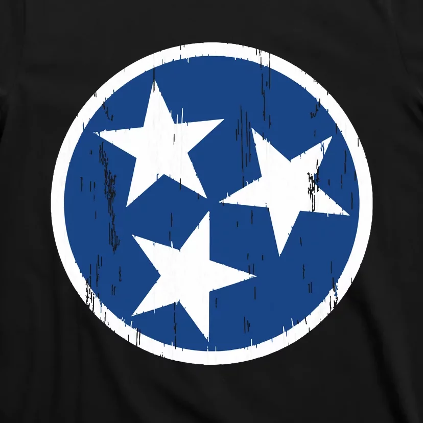 Tennessee Tristar Tennessee State Flag T-Shirt