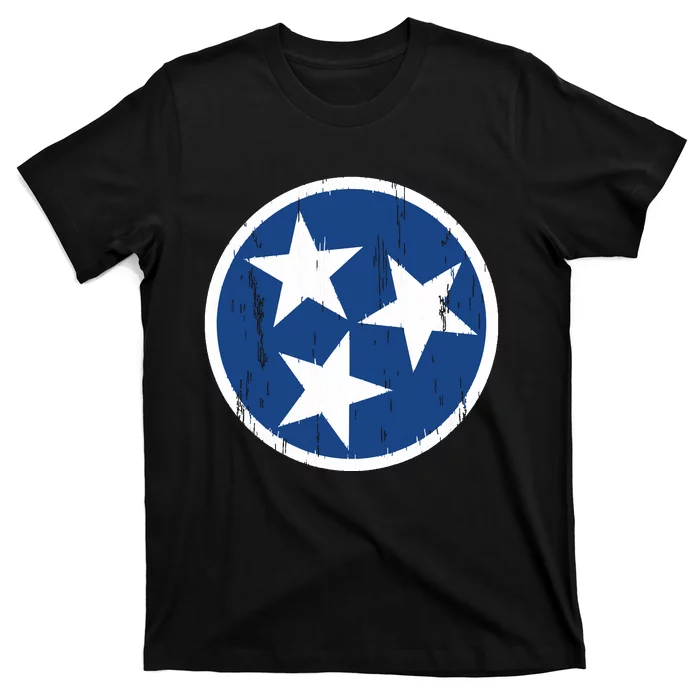 Tennessee Tristar Tennessee State Flag T-Shirt