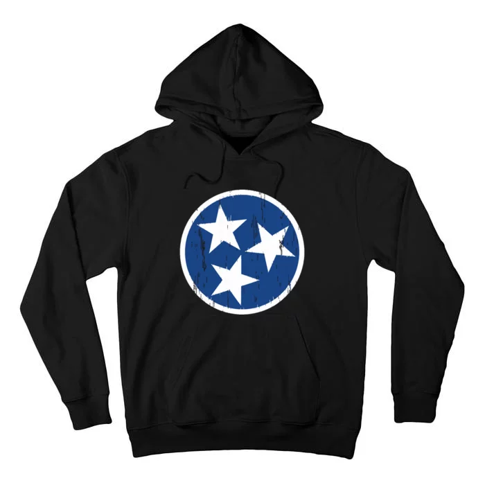 Tennessee Tristar Tennessee State Flag Tall Hoodie