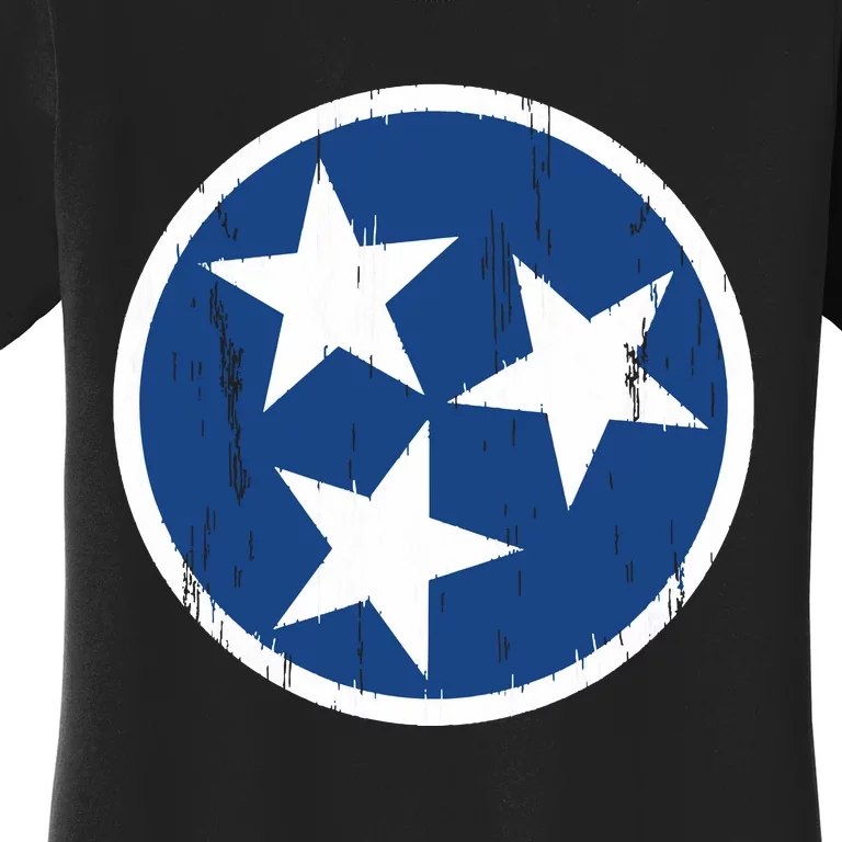 Tennessee Tristar Tennessee State Flag Women's T-Shirt