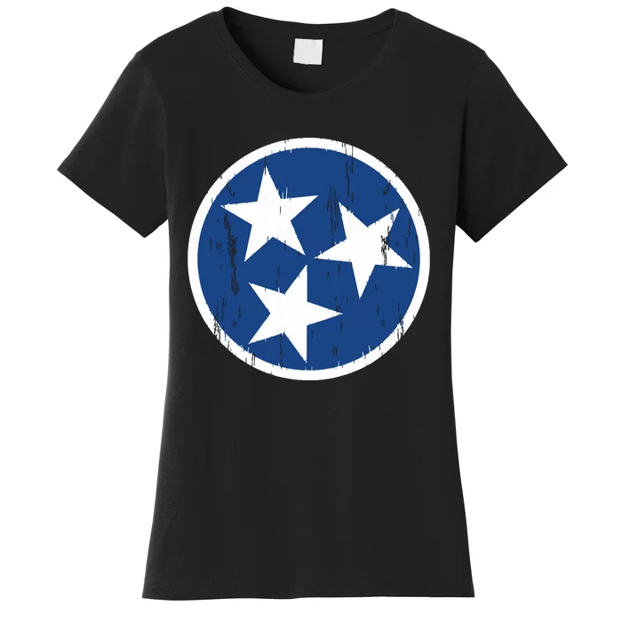 Tennessee Tristar Tennessee State Flag Women's T-Shirt