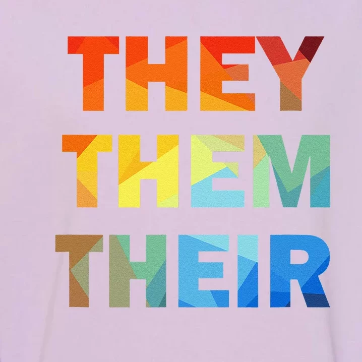 They Them Their Nb Pronoun Pride Garment-Dyed Sweatshirt