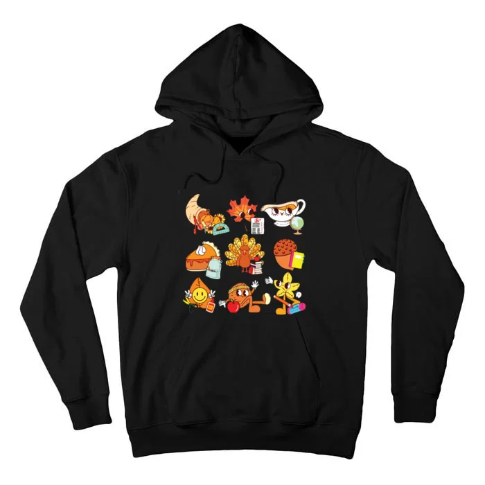 Teacher Thanksgiving Tall Hoodie