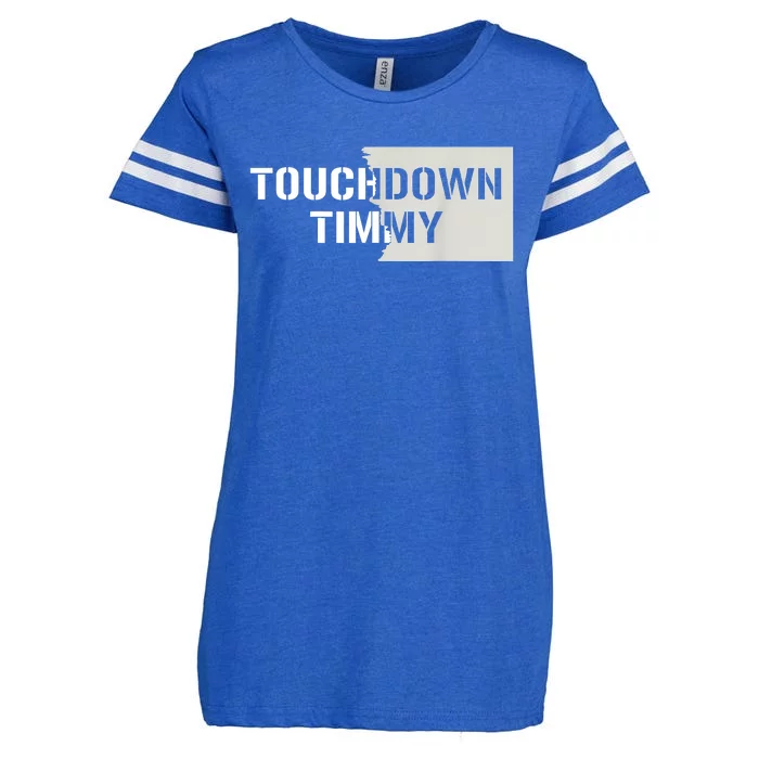 Touchdown Timmy Tim Walz Enza Ladies Jersey Football T-Shirt