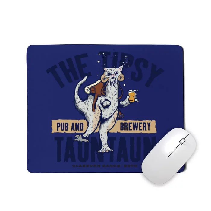 The Tipsy Tauntaun Mousepad