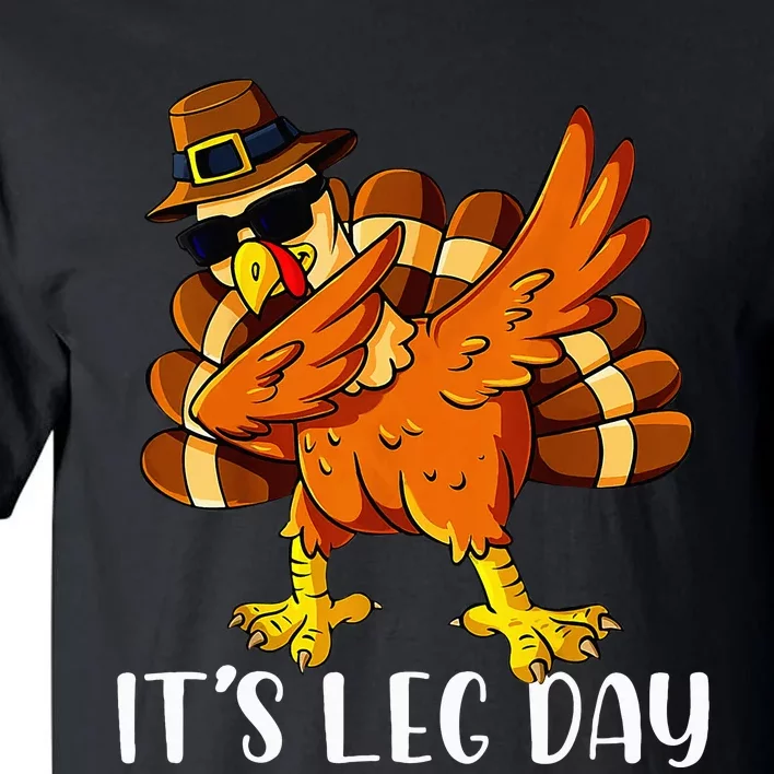 Thanksgiving Turkey Trot Fun Family Leg Day Workout Tall T-Shirt