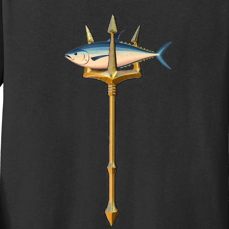 The Trident Tuna Kids Long Sleeve Shirt