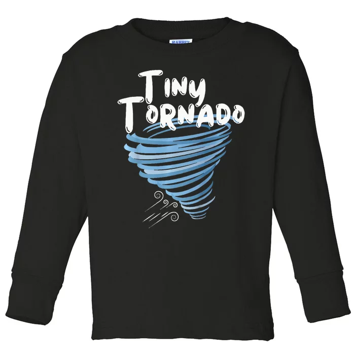 Tiny Tornado Toddler Long Sleeve Shirt