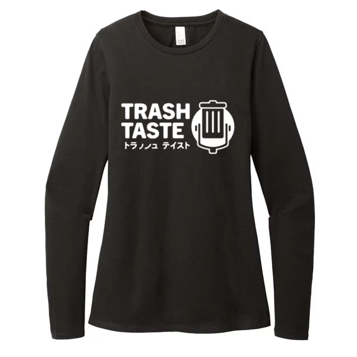 Trash Taste Womens CVC Long Sleeve Shirt