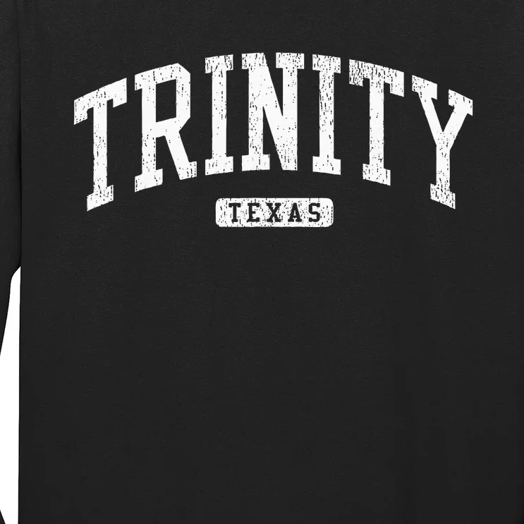 Trinity Texas Tx Js03 College University Style Long Sleeve Shirt