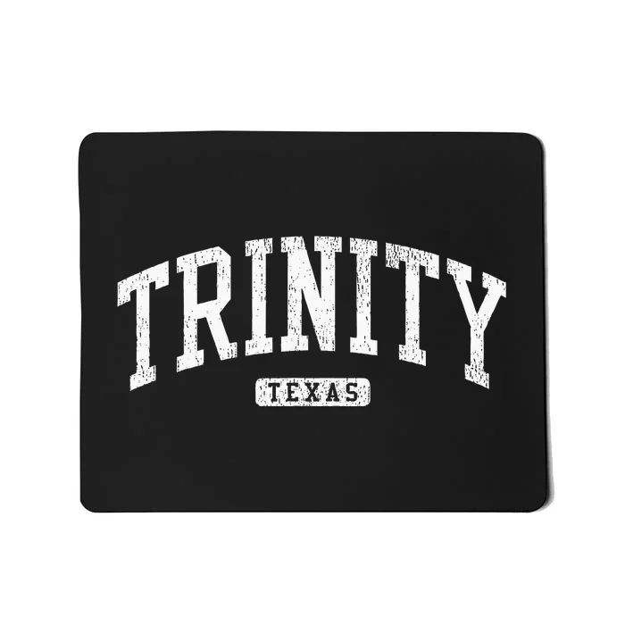 Trinity Texas Tx Js03 College University Style Mousepad