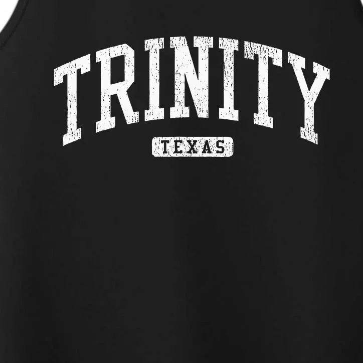 Trinity Texas Tx Js03 College University Style Performance Tank