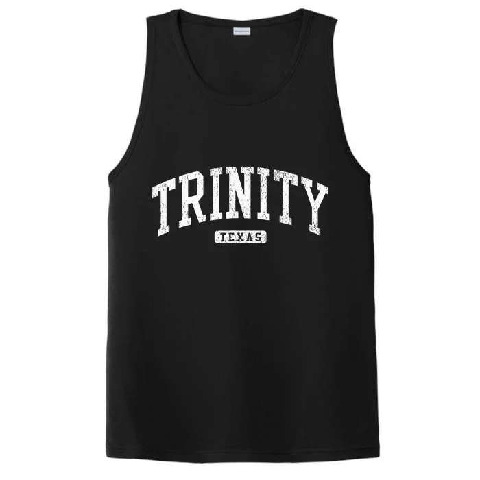 Trinity Texas Tx Js03 College University Style Performance Tank