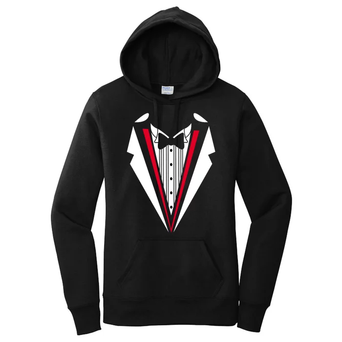 Tuxedo Women's Pullover Hoodie