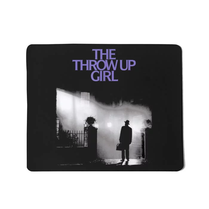 The Throw Up Girl Mousepad