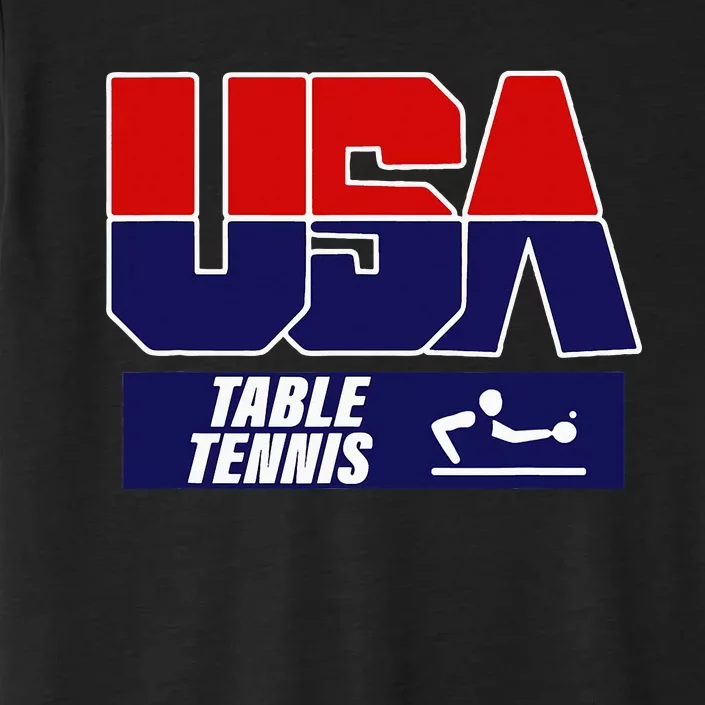 Table Tennis Usa Team ChromaSoft Performance T-Shirt