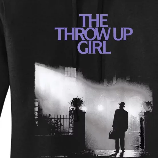 The Throw Up Girl Women's Pullover Hoodie