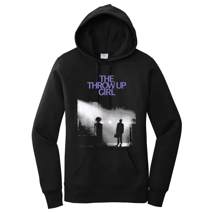 The Throw Up Girl Women's Pullover Hoodie