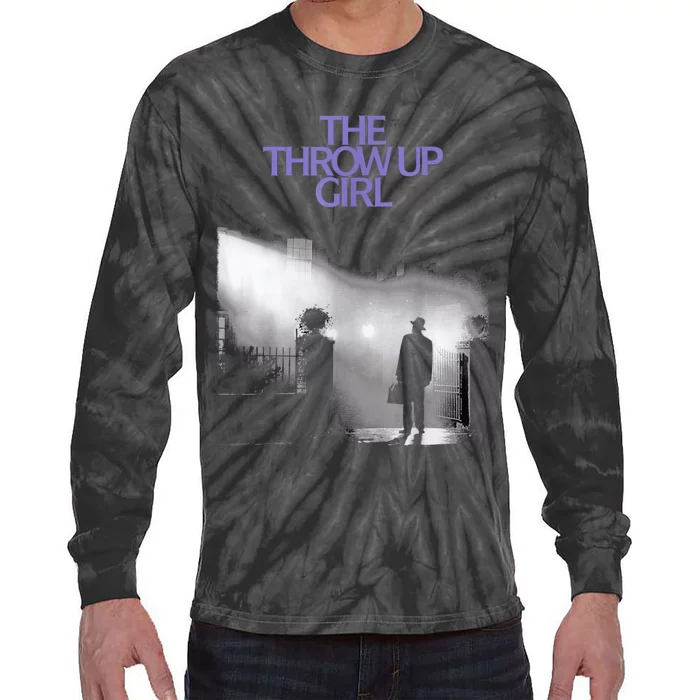 The Throw Up Girl Tie-Dye Long Sleeve Shirt