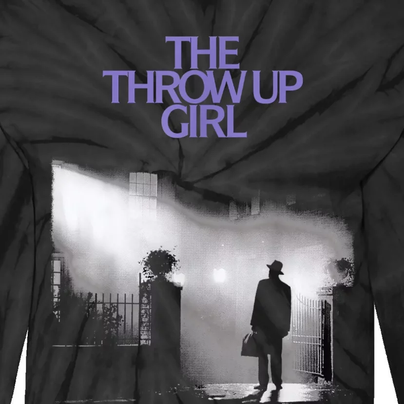 The Throw Up Girl Tie-Dye Long Sleeve Shirt