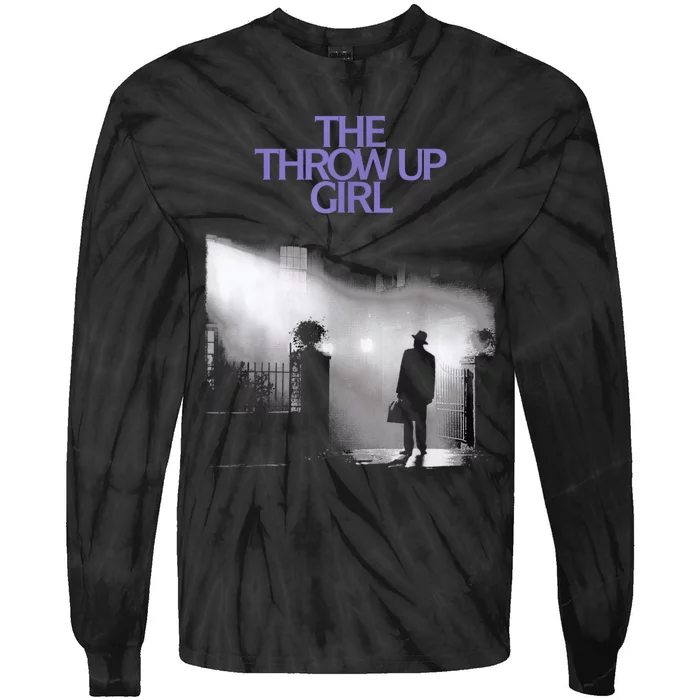 The Throw Up Girl Tie-Dye Long Sleeve Shirt