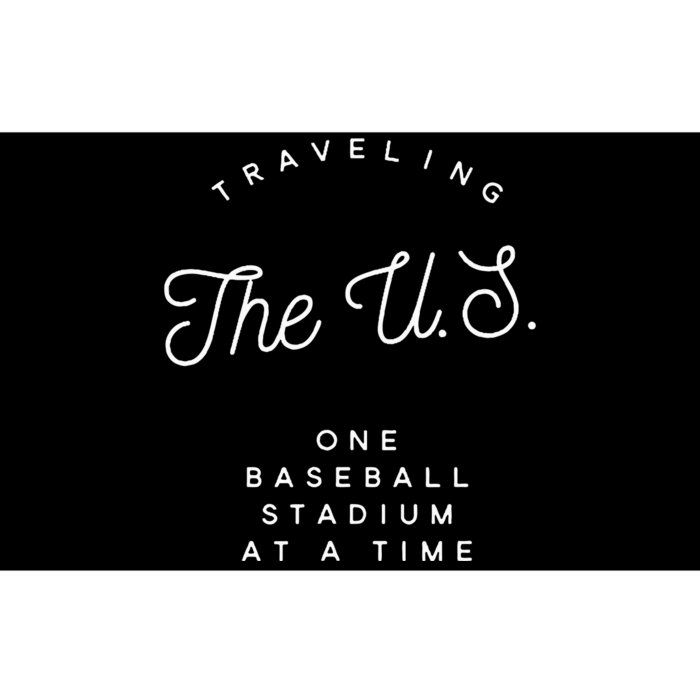 Traveling The U.S. One Baseball Stadium At A Time Bumper Sticker