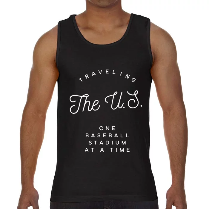 Traveling The U.S. One Baseball Stadium At A Time Comfort Colors® Tank Top